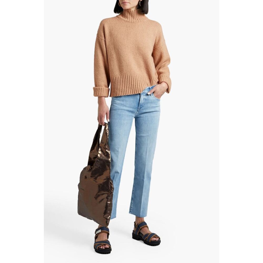 Frame Wool-Blend Turtleneck Sweater - S